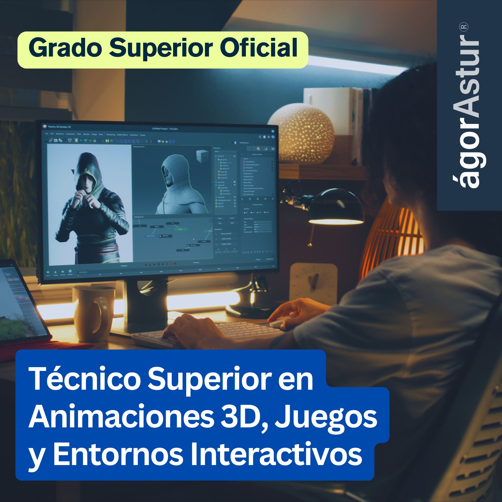 Técnico de Animación 3d, Juegos y Entornos Interactivos